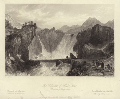 La Cataracte de Shih Tan - Thomas Allom